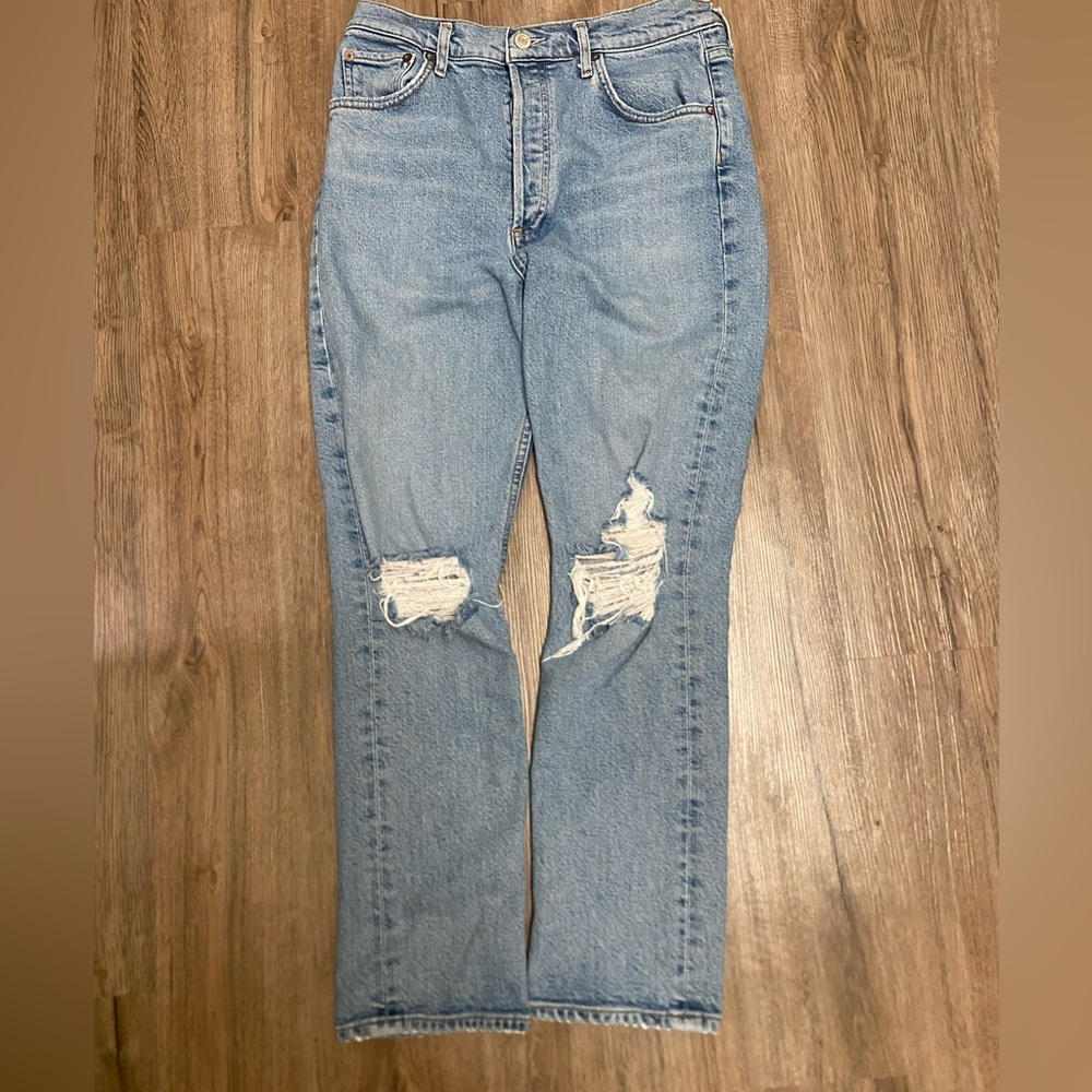Light Wash Agolde Jeans